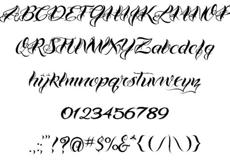 We all know that getting a cursive font can be quite a task especially considering that microsoft/apple has provided with so many others. 6 Cool Script Fonts Images - Cursive Tattoo Font Styles ...