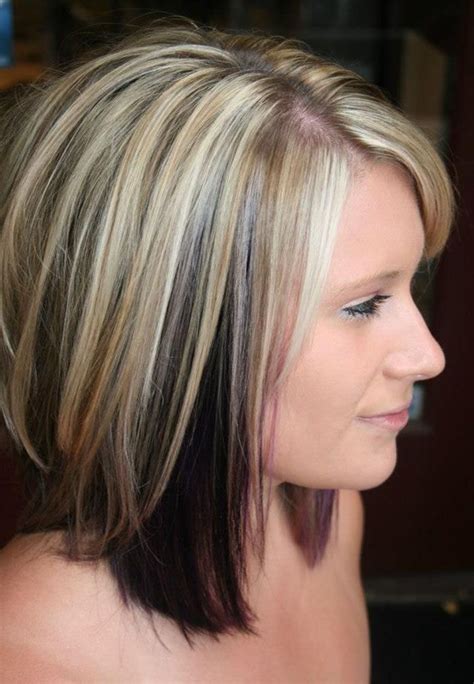 Blonde Hair With Black Underneath As Latest Hair Color Trend Hair