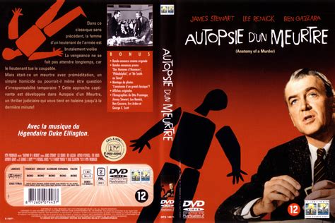 Jaquette Dvd De Autopsie Dun Meurtre Cinéma Passion