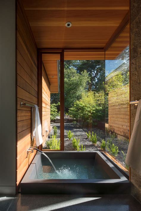 La hotels hot tubs room relaxing soak tub bathroom. Inspiring Designs Highlighted By Sunken Tubs