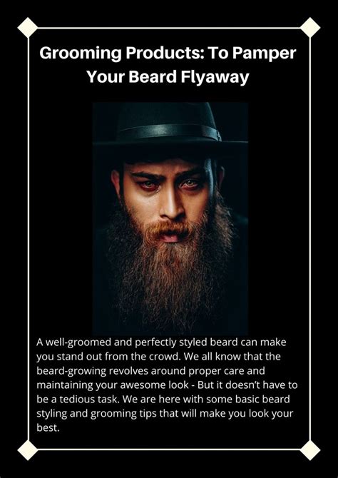 A Well Groomed And Perfectly Styled Beard Can Make You Stand Out From The Crowd We All Know