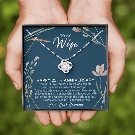 25th Wedding Anniversary Gift For Wife 25th Anniversary Etsy