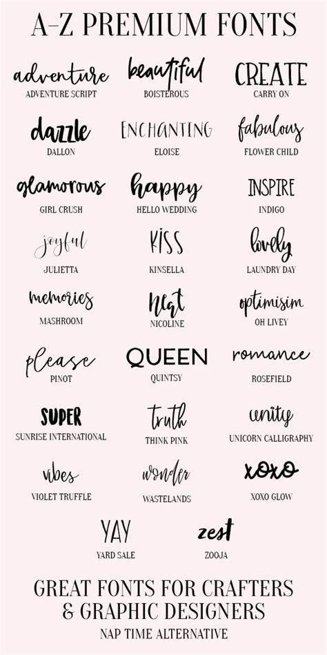 Calligraphy is an artistic writing style where the pressure is varied to create thick and thin lines, all in a single stroke. A-Z Premium Fonts for Crafters & Graphic Designers ...