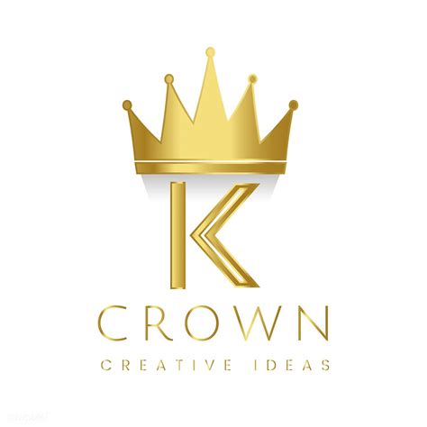 Premium K Crown Brand Vector Free Image By