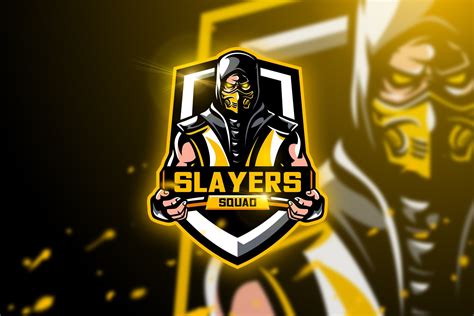 Slayer Squad Mascot And Esport Logo With Images Team Logo Design