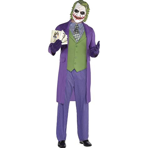 Clothing Shoes And Accessories Men Cosplay Arkham Asylum Joker Costume