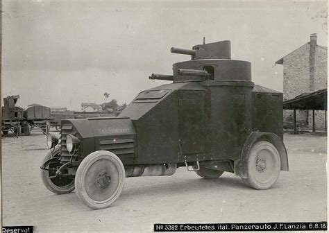 Lancia 1z Armoured Car De 1914 à Vendre Automobiles De Collection