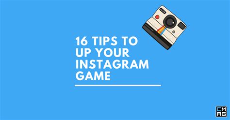 16 Tips To Up Your Instagram Game Infographic Churchmag