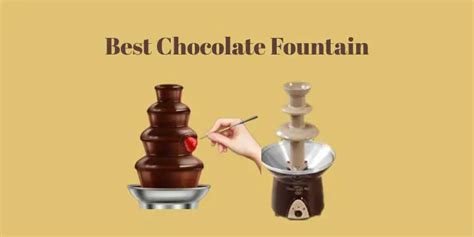 8 Best Chocolate Fountain Reviewed 2024 And Buying Guide
