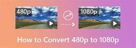 Comment Convertir 480p En 1080p Avec Les Meilleurs Convertisseurs Vidéo