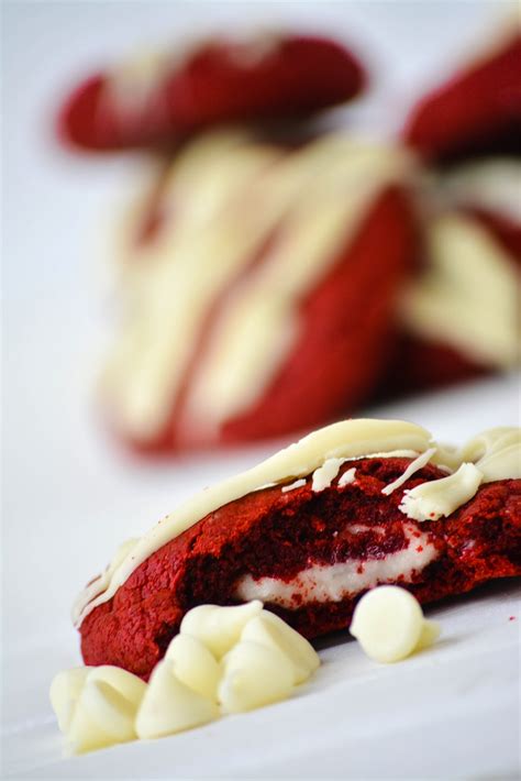 Red Velvet Cheesecake Cookies Elisabeth Mcknight