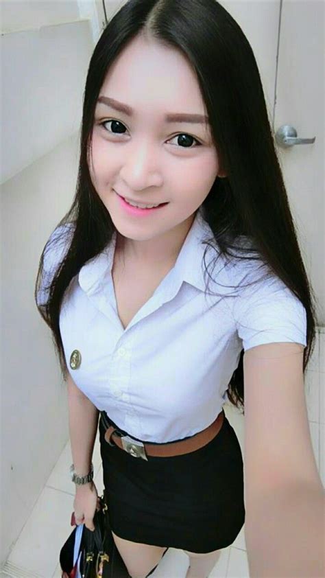 Thai University Girl เพศหญิง ผู้หญิง เสื้อผ้าแฟชั่น