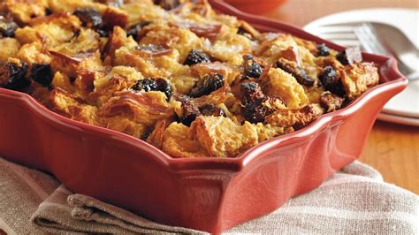 Spiced Fig Bread Pudding Recipe From Betty Crocker