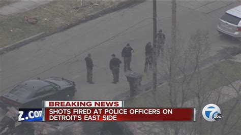 Officers Shot At In Detroit Youtube