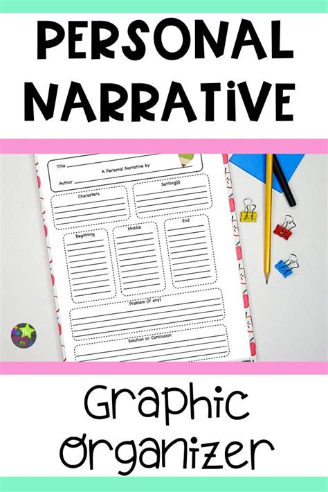 Personal Narrative Graphic Organizer Personal Narrative Graphic Organizer Writing Curriculum