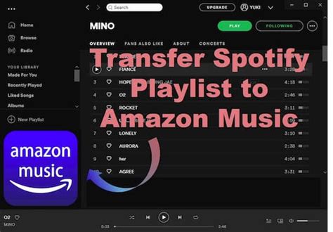 transfer spotify playlist to amazon music 3 ways to solve