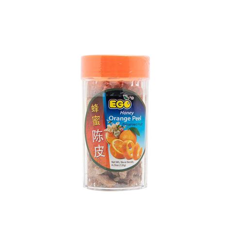 Ego Honey Orange Peel 120g Dried Fruit Snacks Ego Foods