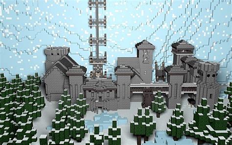 Minecraft The Wall Game Of Thrones Rtstiger