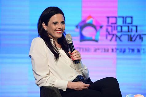 Ayelet Shaked Political Traitor Or Victim Of Her Own Success All Israel News