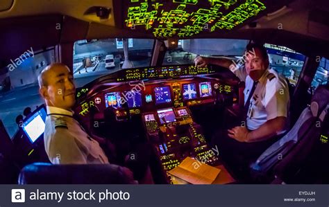 Kennedy international airport, usa (jfk/kjfk) flightbasegermany. Boeing 777 Cockpit Stock Photos & Boeing 777 Cockpit Stock ...