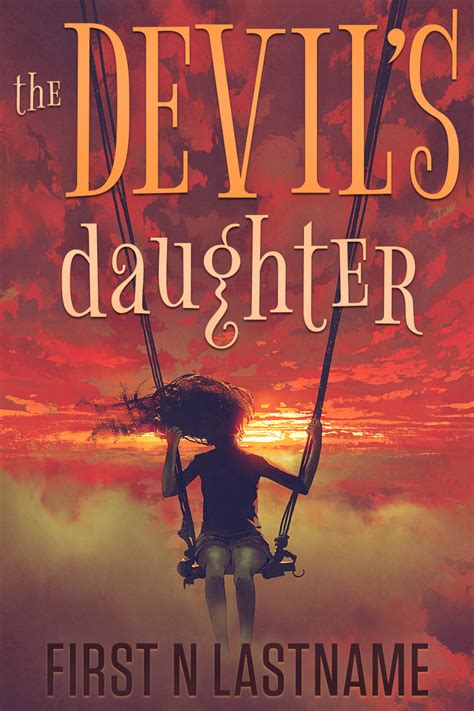 Ya Paranormal Fantasy Premade Book Cover The Devils Daughter