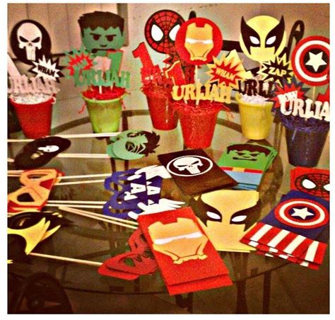 Awesome marvel birthday decorations found on Instagram! | Superhero