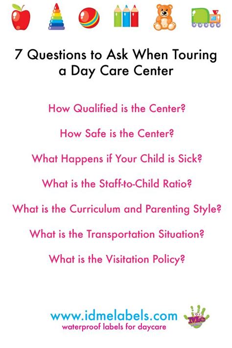 7 Questions Parents Should Ask When Touring A Daycare Center