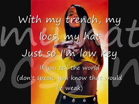 Aaliyah Ft Timbaland Are You That Somebody Lyrics Video Dailymotion
