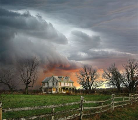 500px Approaching Storm By Dustin Farnum Abandoned Farm Houses Old