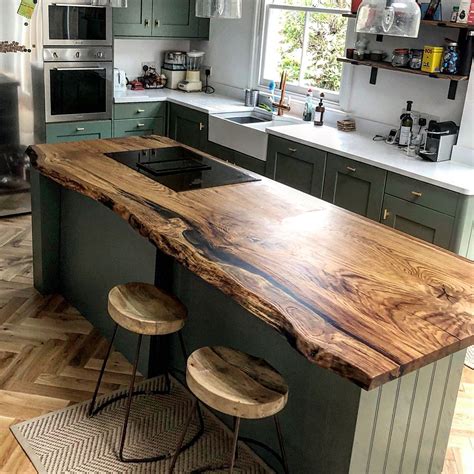 Earthy® Timber Luxury Statement Wooden Tables And Counter Tops Uk In