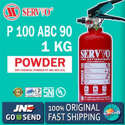 Jual Servvo Kg P Abc Powder Tabung Alat Pemadam Api Kebakaran