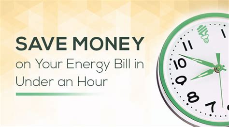 3 Ways To Save Money On Your Energy Bill In Under An Hour My Energy