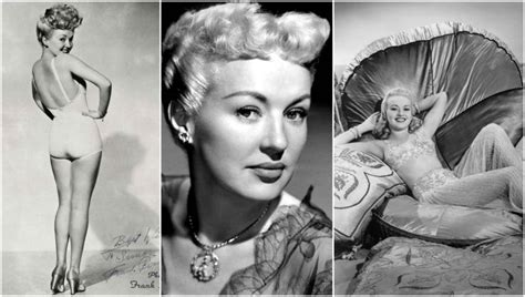 Photos Of The Lovely Betty Grable Celebrated Sex Symbol And Pin Up Of The 1930s And 1940s