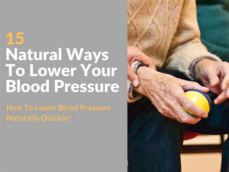 15 Natural Ways To Lower Your Blood Pressure - BOXYM Produces Best and 