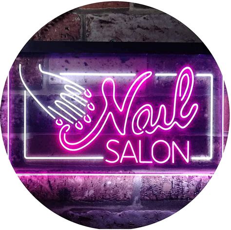 Nail Salon Led Neon Light Sign Neon Light Signs Led Neon Lighting
