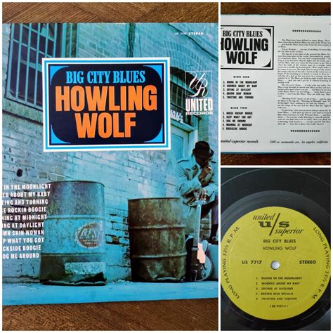 Howlin Wolf Big City Blues Us 1970 424504419 ᐈ Köp På Tradera