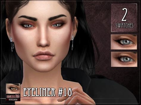 The Sims Resource Eyeliner 18 By Remussirion Sims 4 Downloads