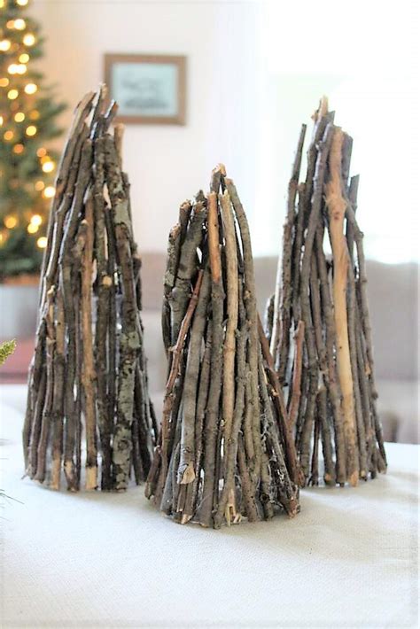 Christmas Tree Decor Twig Luminaries Stowandtellu