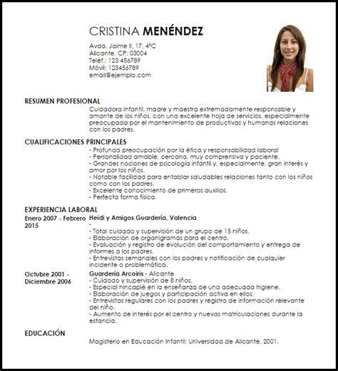 Ejemplos De Curriculum Vitae Hechos Chile Mary Kendrick Ejemplo De