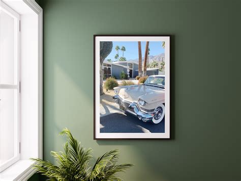 Mid Century Modern House & Car Palm Springs MCM - Etsy