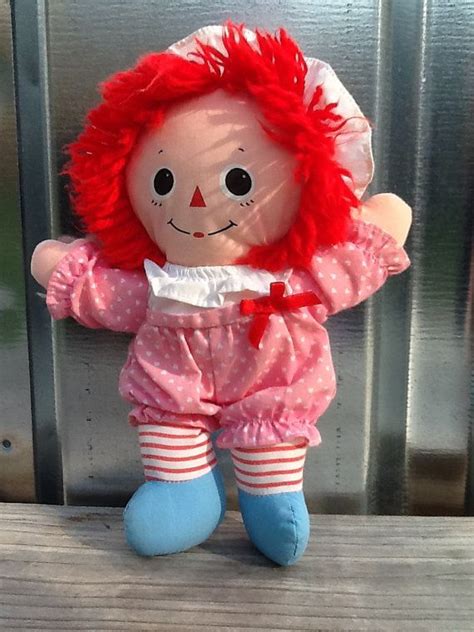 Vintage Playskool Baby Raggedy Ann And Andy Soft Dolls Etsy In 2021