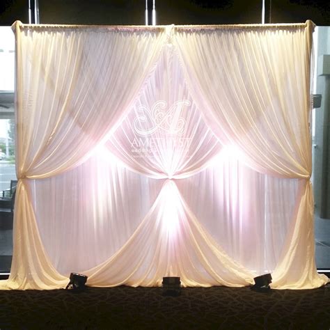 Best 30 Most Popular Wedding Backdrops With Lights Design Ideas