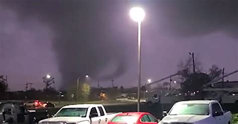 Watch Video Shows Tornado Moving Through Louisiana Town