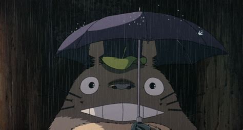 Let It Rain My Neighbor Totoros Famous Umbrella Scene