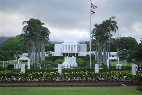 Hawaii LDS Temple Oahu Lds Temples Oahu Travel