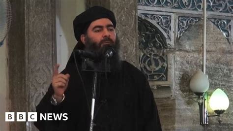 Abu Bakr Al Baghdadi Is Leader Dead After Us Raid In Syria Bbc News