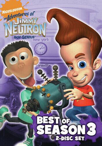 The Adventures Of Jimmy Neutron Boy Genius The Best Of Season 3 Dvd