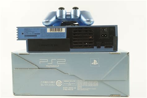Sony Playstation 2 Aqua Blue Limited Edition Console Ps2 Box From Japan