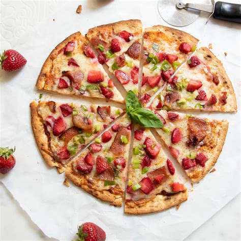 Gluten Free Strawberry Breakfast Pizza California Strawberries