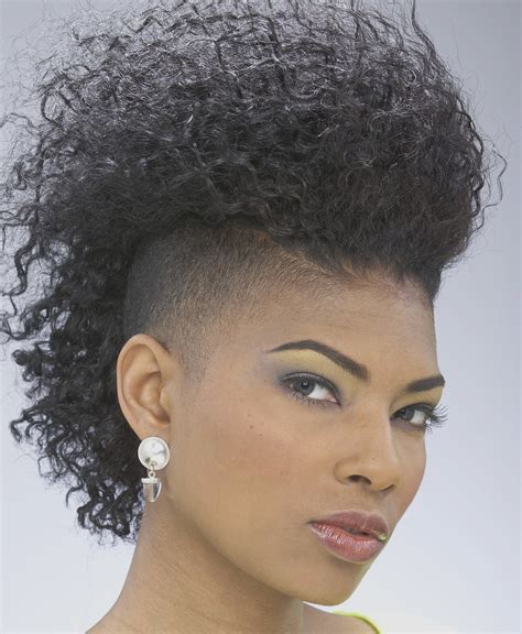 20 Photo Of Curly Weave Mohawk Haircuts